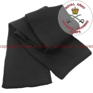 Royal Army Physical Training Corps Heavy Knit Scarf