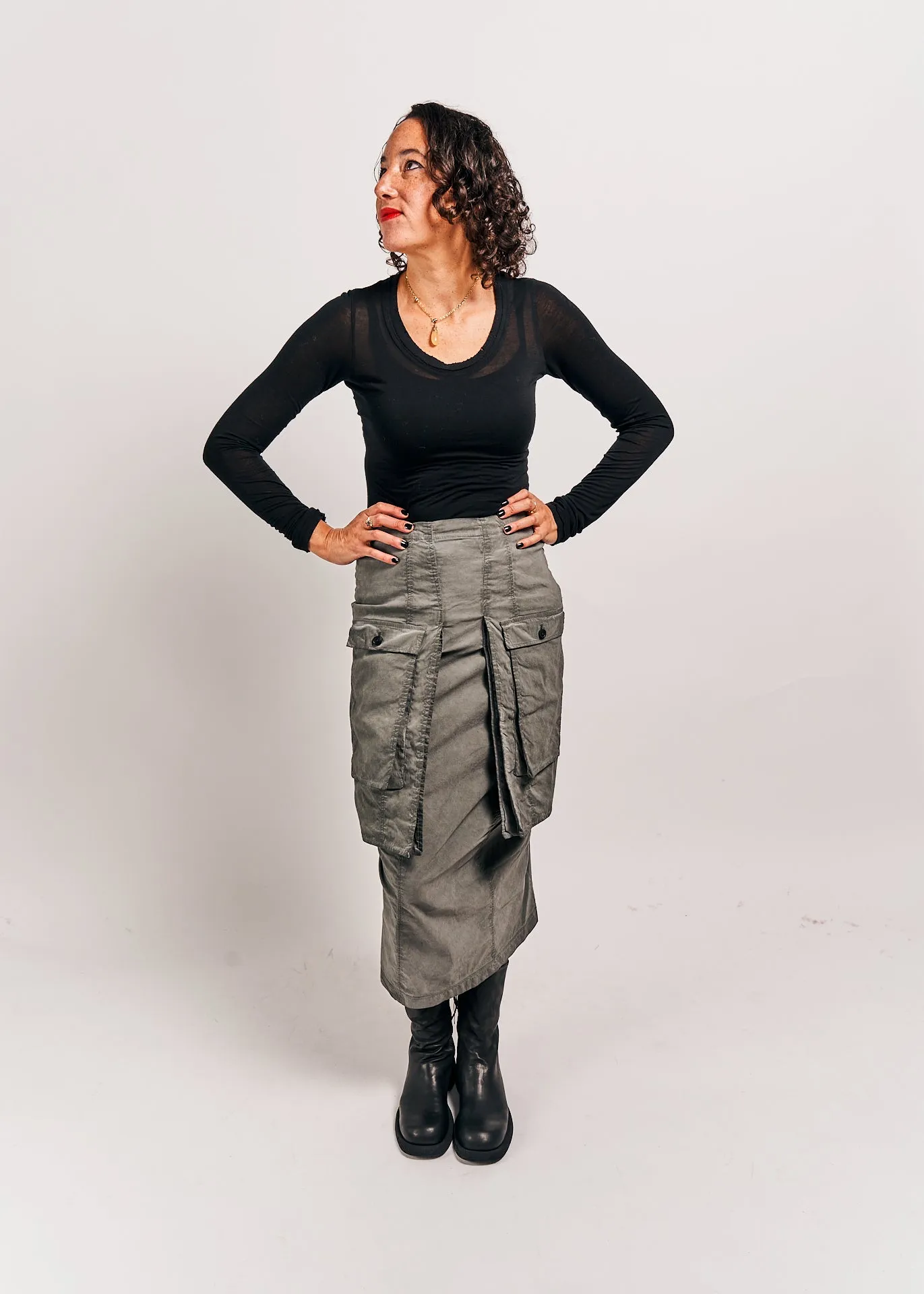 Rundholz DIP Skirt Pencil Cloud Size Extra Large