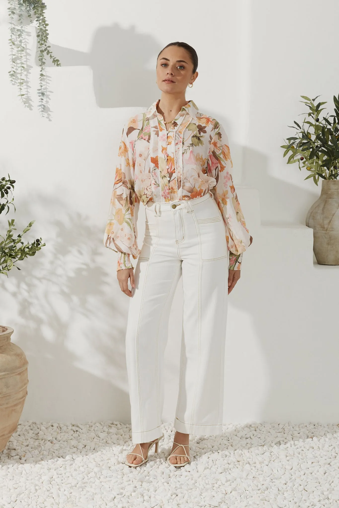 Ryker White Panel Denim Jeans