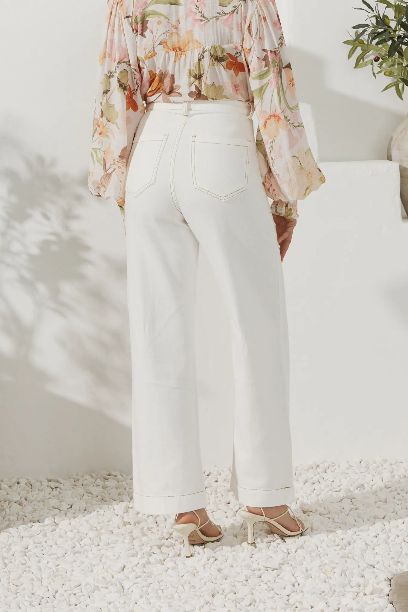 Ryker White Panel Denim Jeans