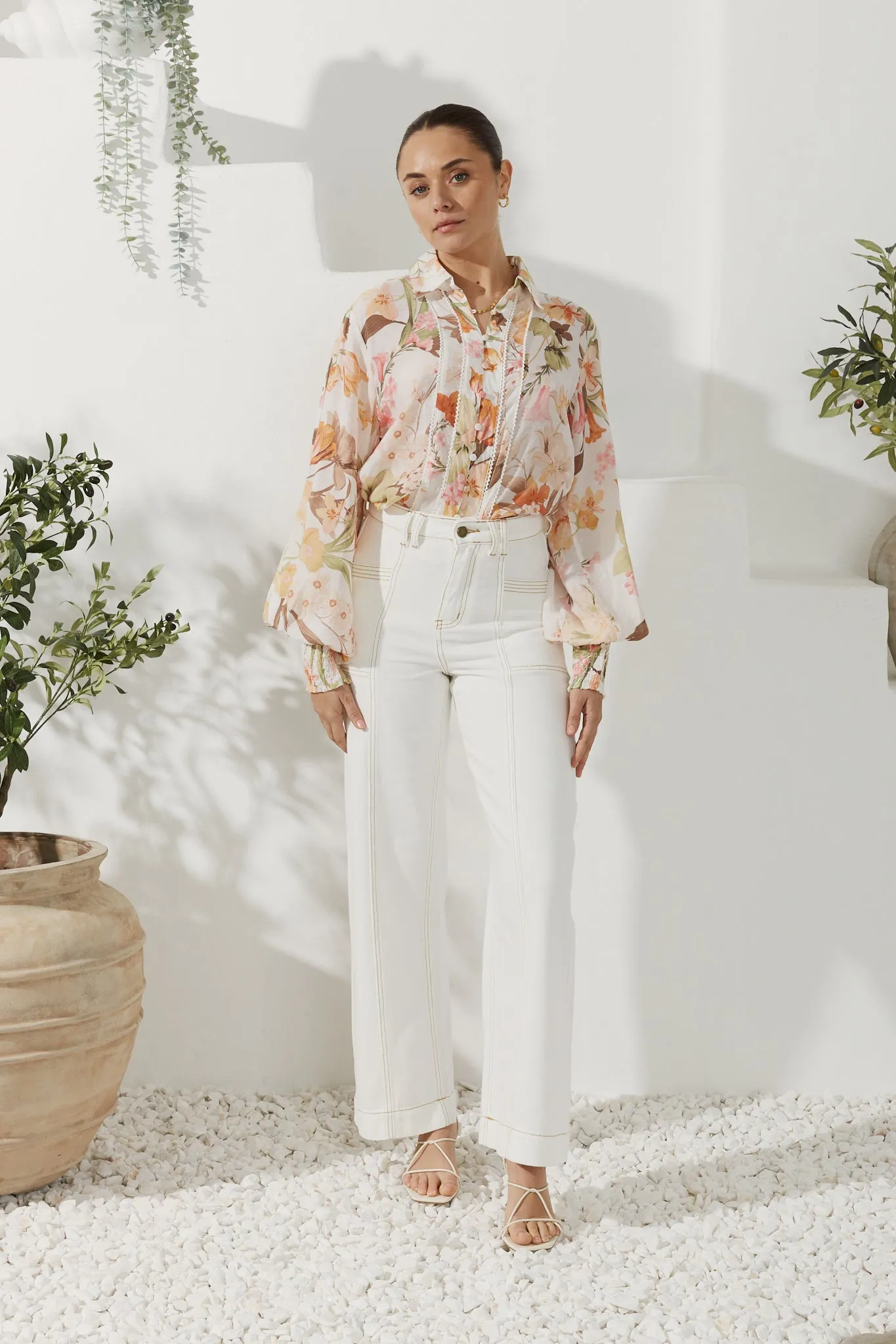 Ryker White Panel Denim Jeans