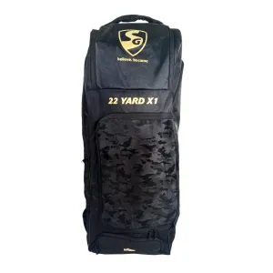 SG 22 Yard X1 Duffle Wheelie Cricket Kitbag - Large