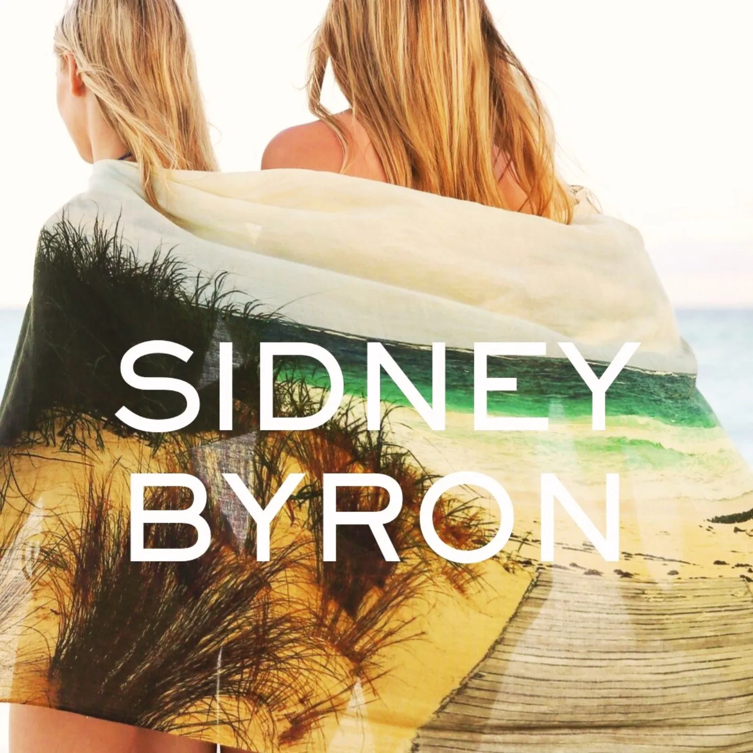 Sidney Byron | Womens Fashion Graphic Stripe Golden Hue Scarf in Taupe | 100%Soft Wool | 77"x30" | Made in India | Breathable Lightweight Soft Wraps