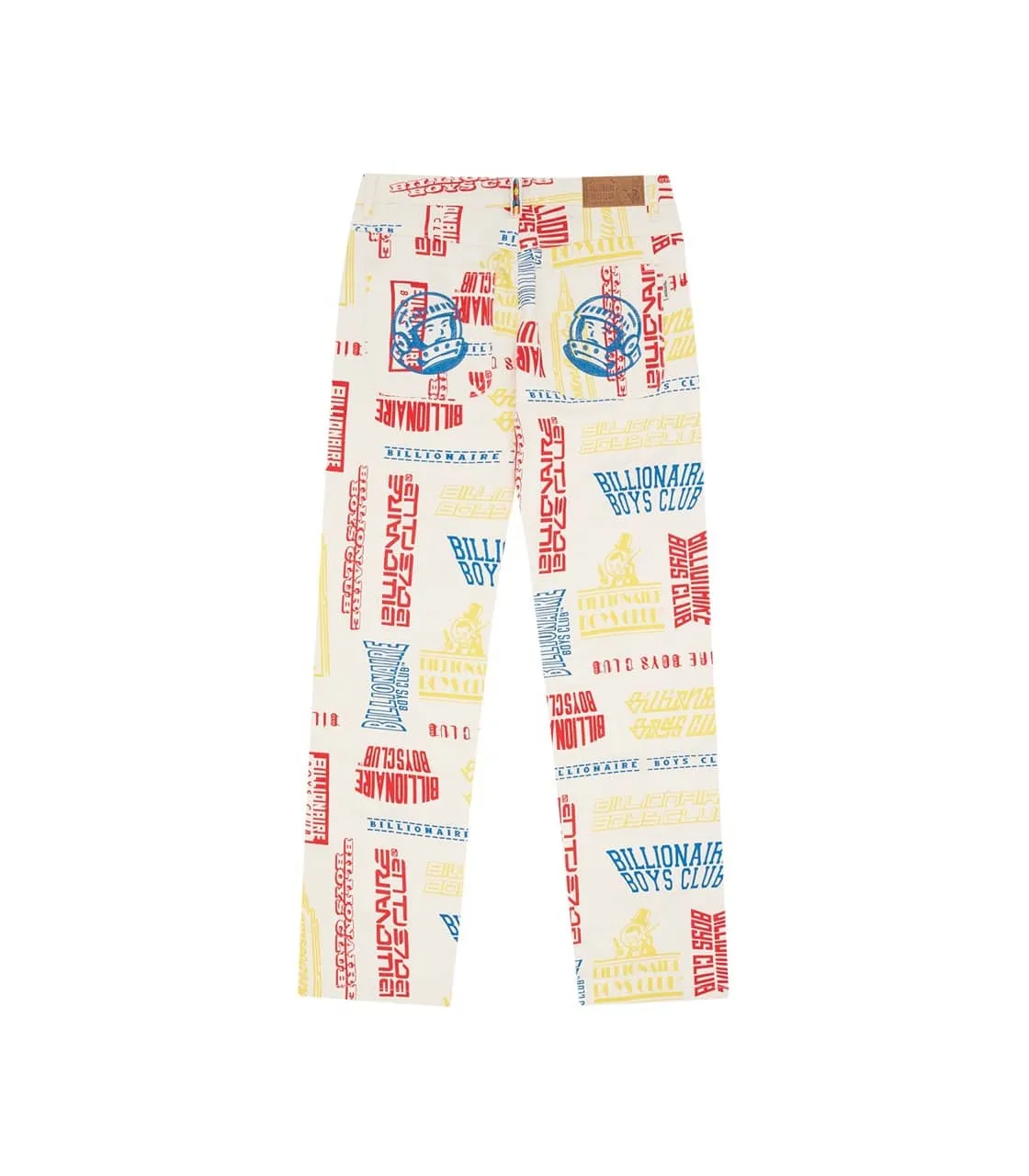 Signage Denim Pants