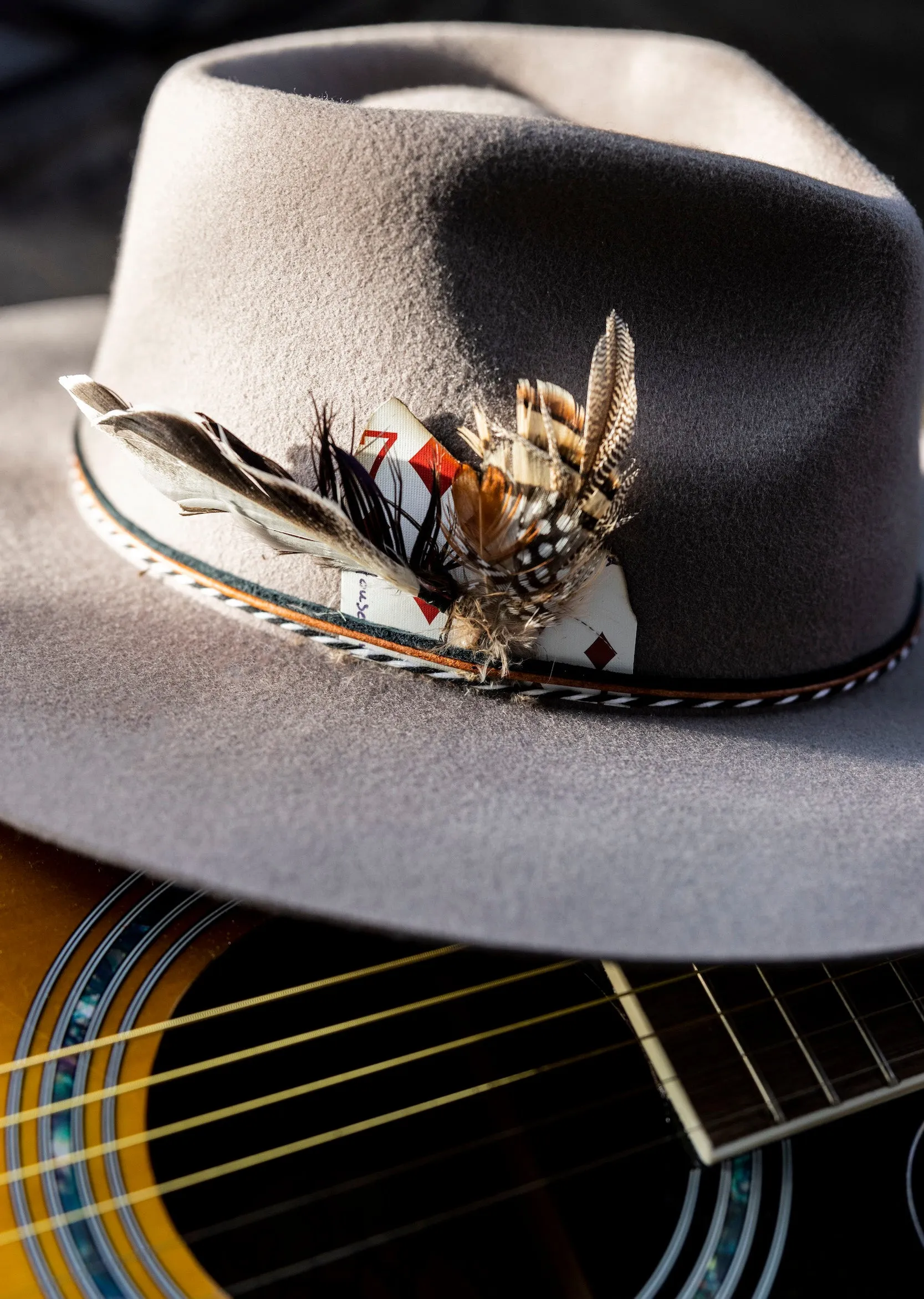 Small Feather Hat Accessory
