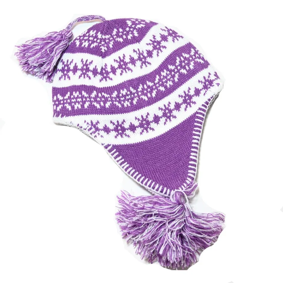 Snow Stoppers Sherpa Knit Hat