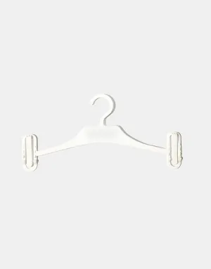Solid Plastic With Durable Adjustable Clipper Hanger Lft-Bs 22-White