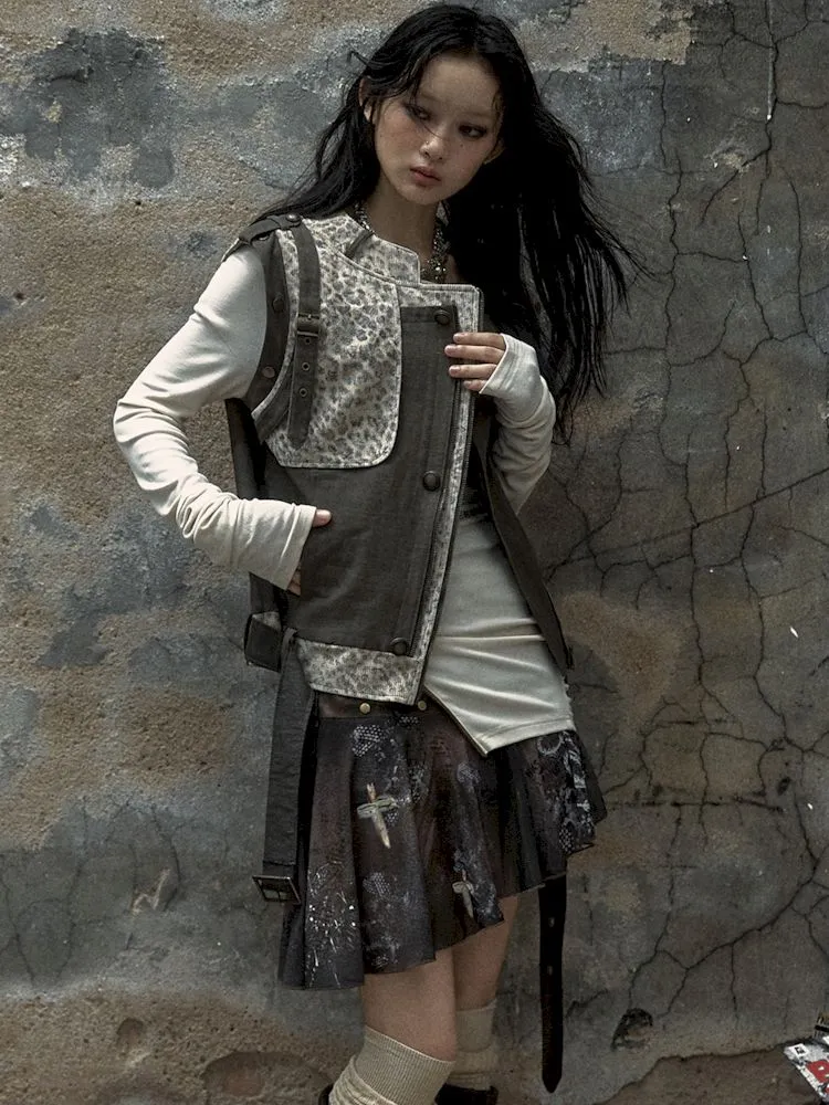 Spliced Leopard Jacket Coat【s0000009969】