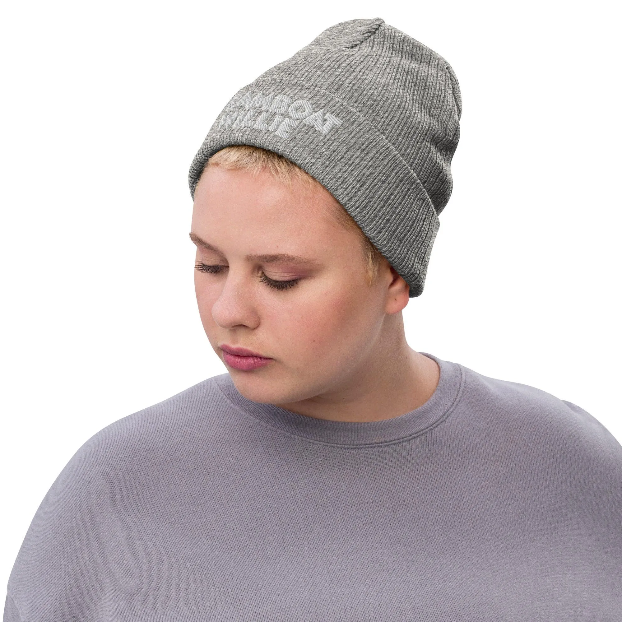 Steamboat Willie Ribbed Knit Beanie