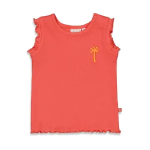 SUNNY DAYS Palm Tree Singlet Top