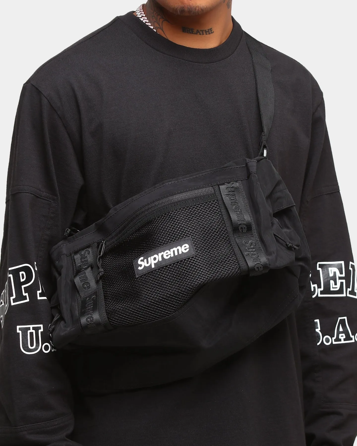 Supreme Mini Duffle Bag Black