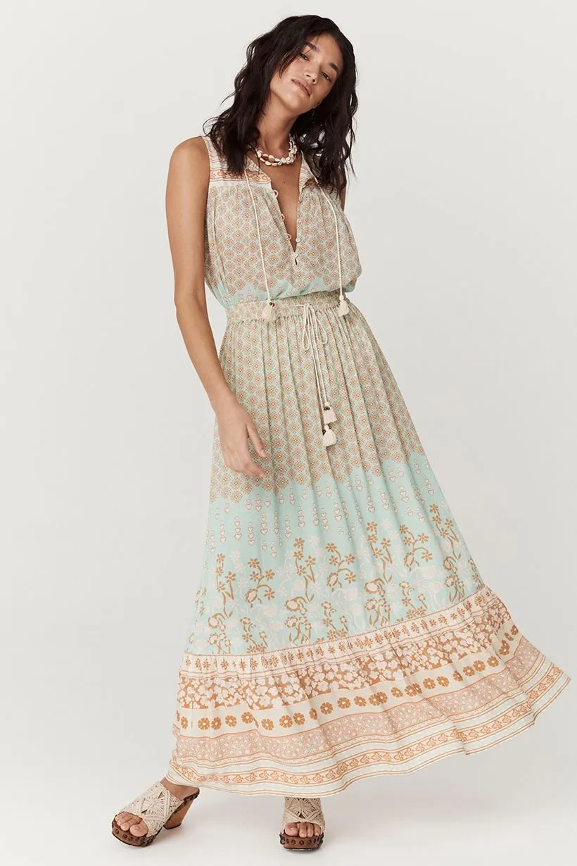 Sweet Nothings Maxi Skirt- Peppermint