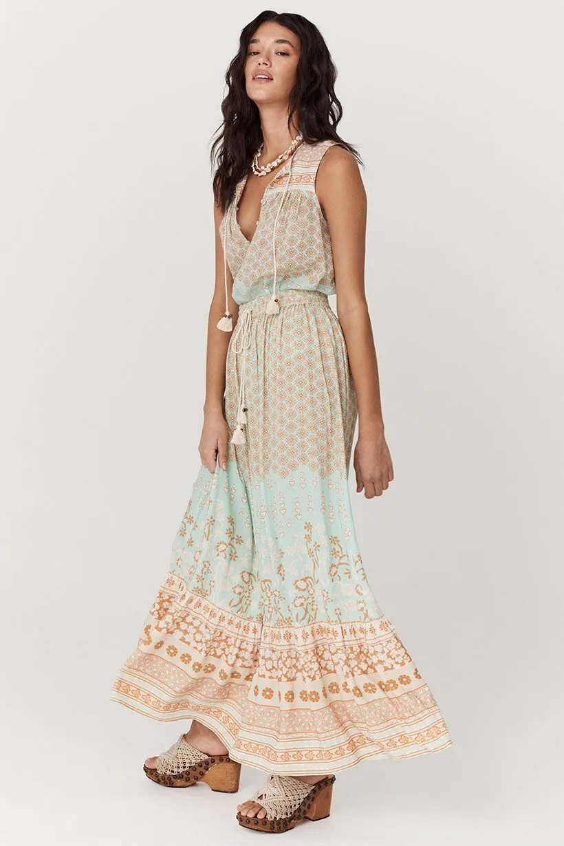 Sweet Nothings Maxi Skirt- Peppermint