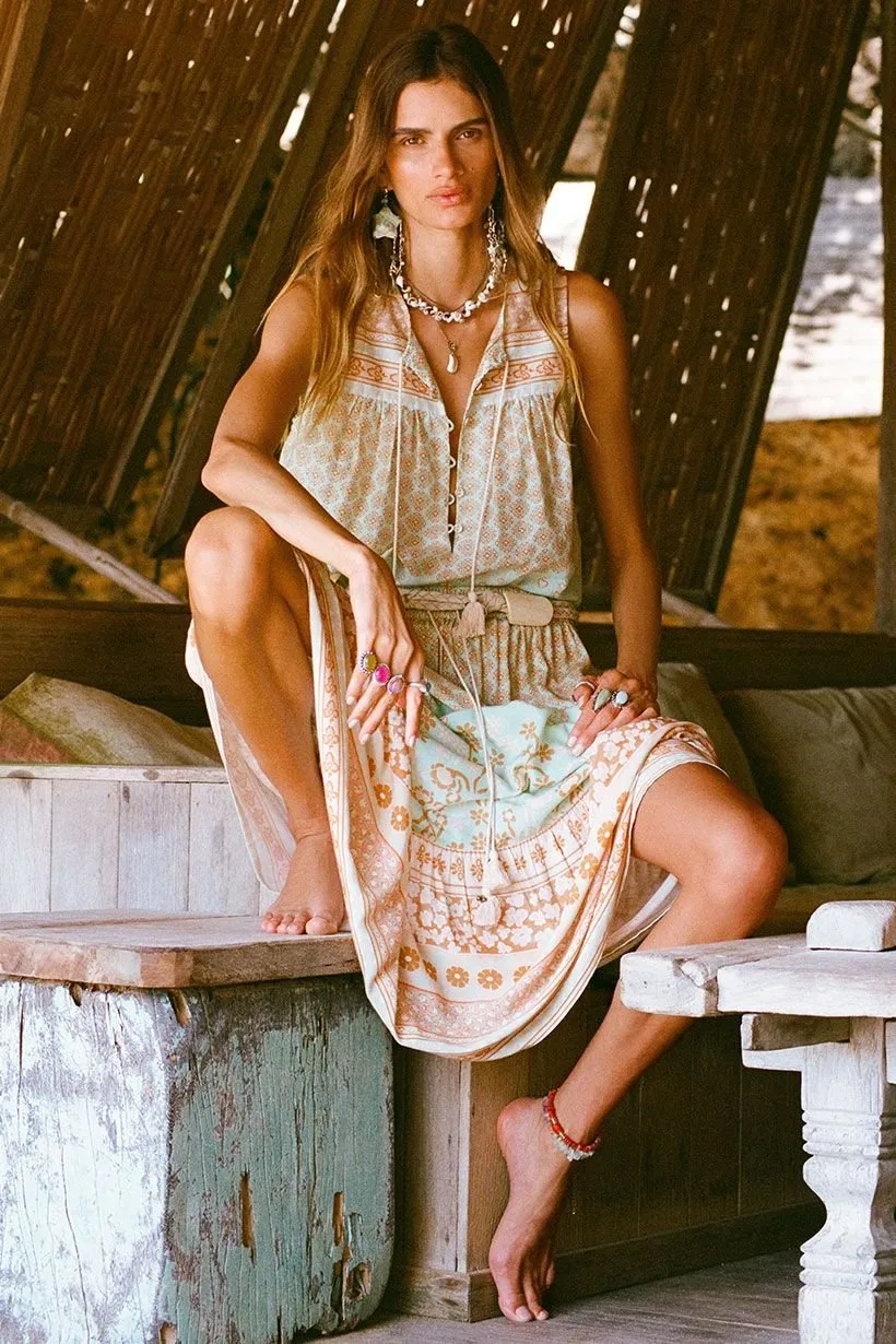 Sweet Nothings Maxi Skirt- Peppermint
