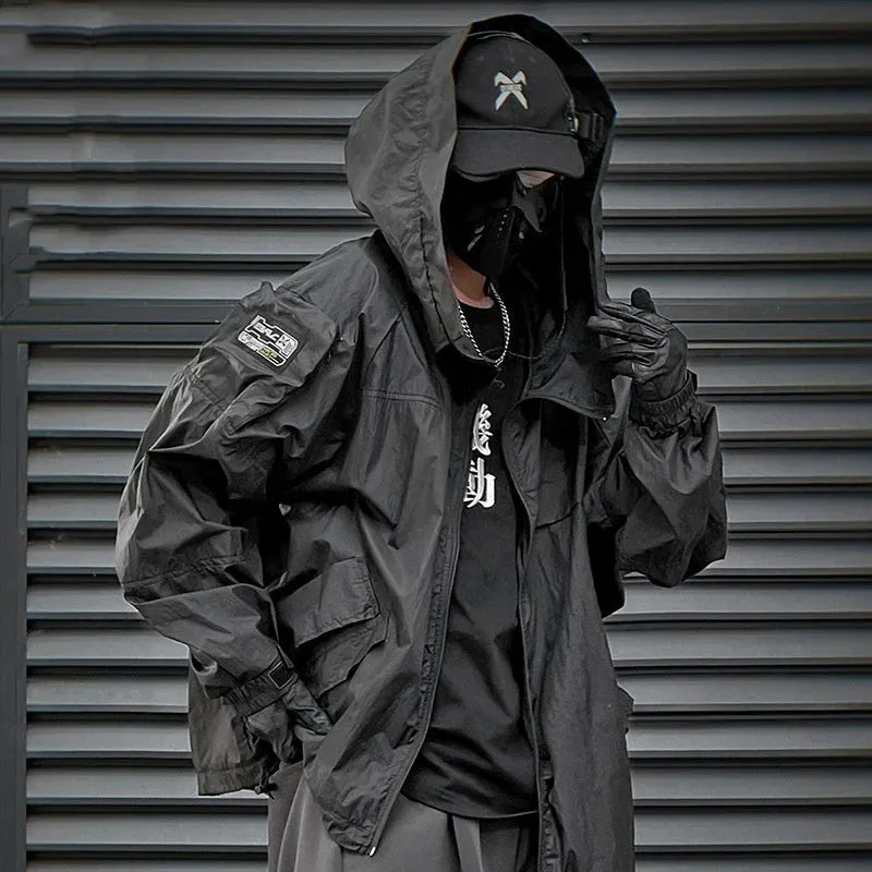 Techwear Nexus Wind Jacket V2