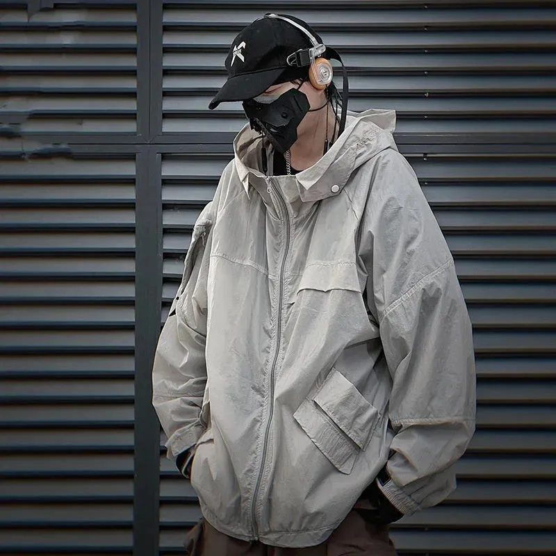 Techwear Nexus Wind Jacket V2