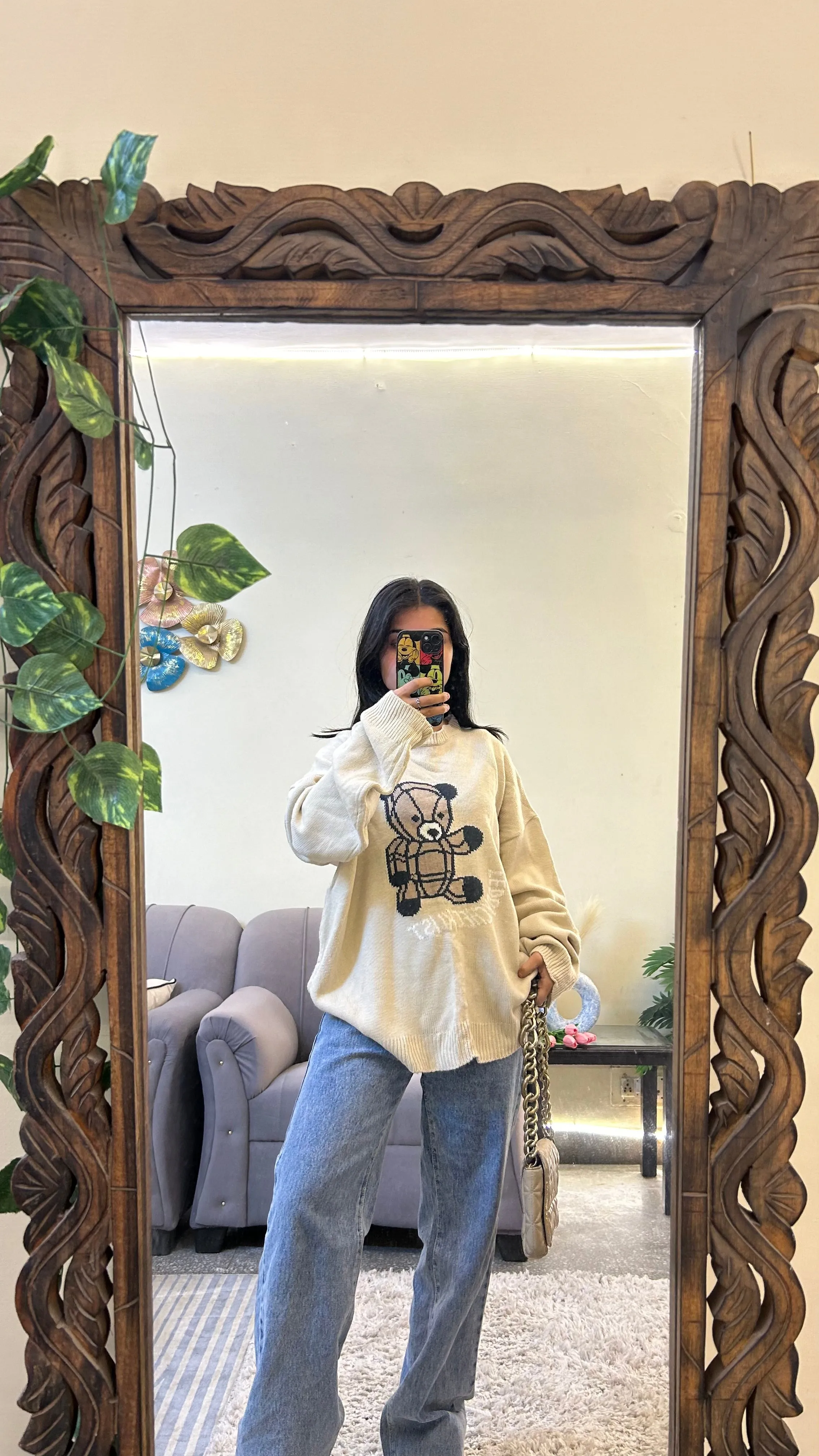 Teddy 🧸 sweater M-L