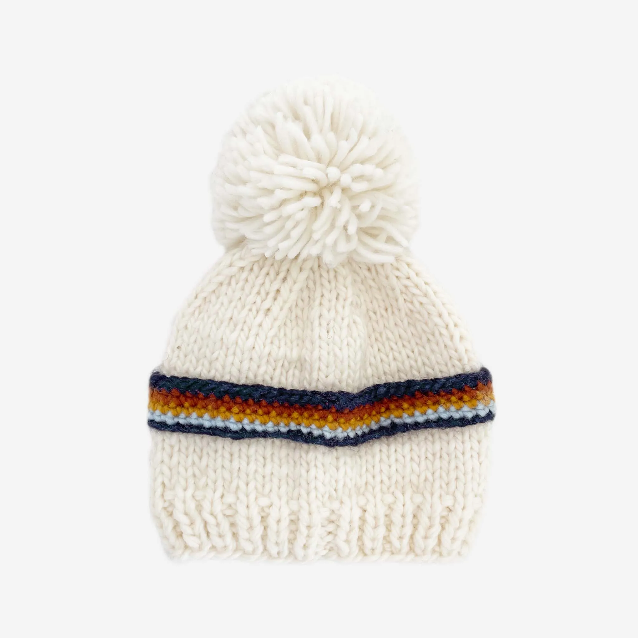 The Blueberry Hill Cream Ski Goggles Knit Hat
