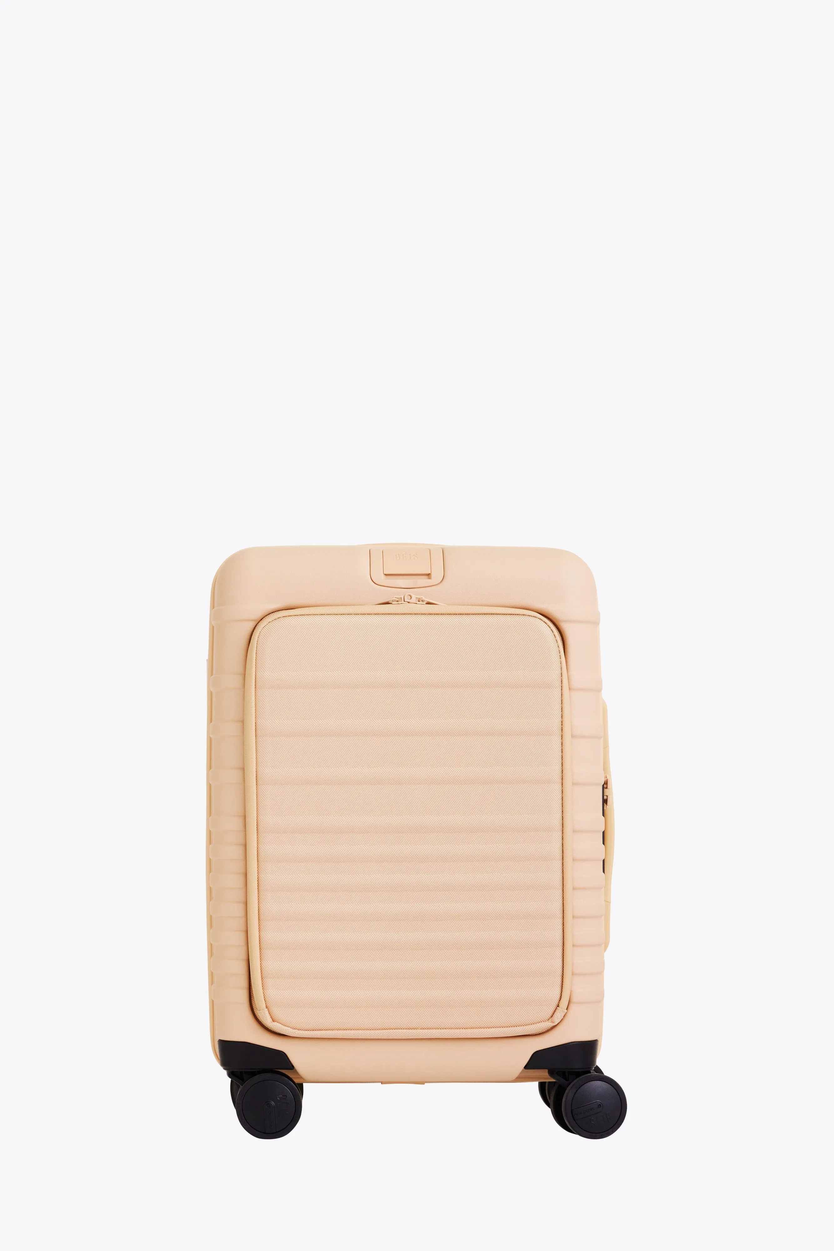 The Front Pocket Carry-On Roller in Beige