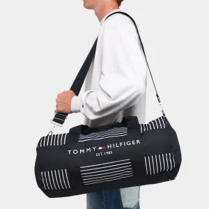 Tommy Hilfiger Primo Stripe HP Duffle Navy / White