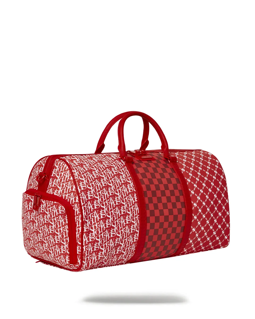 Tri Split Red Duffle  910d4400nsz
