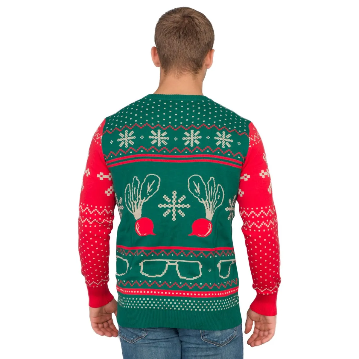 Ugly Christmas Sweater JulesRoche Dwight Schrute Festive Design