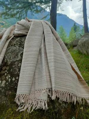 Unisex wool throw