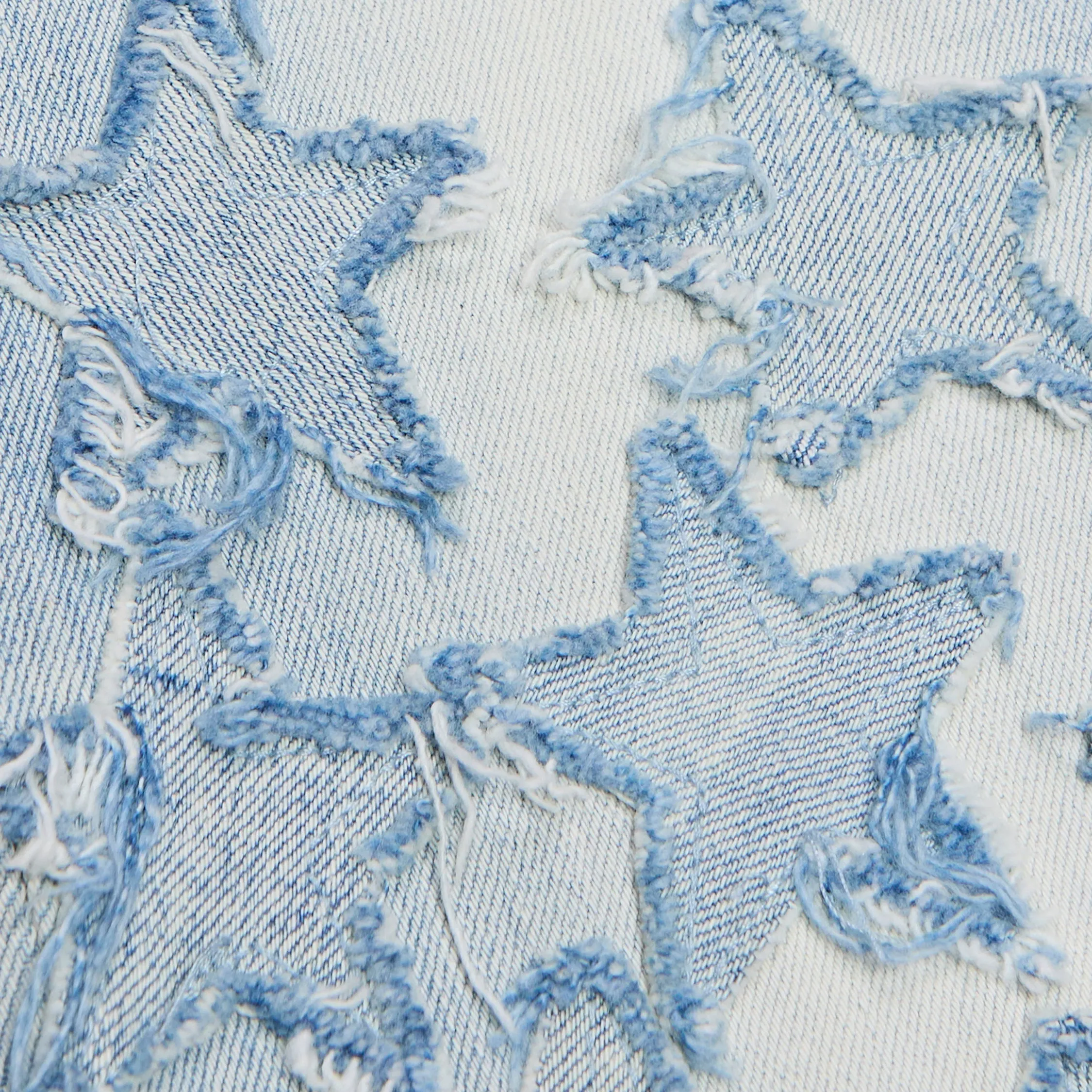Valabasas "V-Stars" Washed Stacked Flare Jean