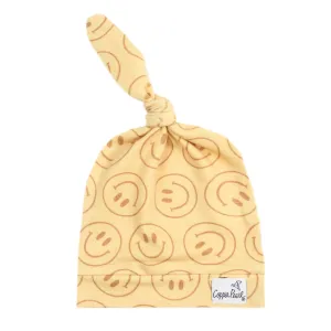 Vance Knit Top Knot Hat