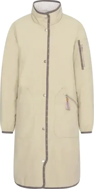 Varg Women&#x27;s New Saltön Long Spring Coat Sand | Buy Varg Women&#x27;s New Saltön Long Spring Coat Sand here | Outnorth