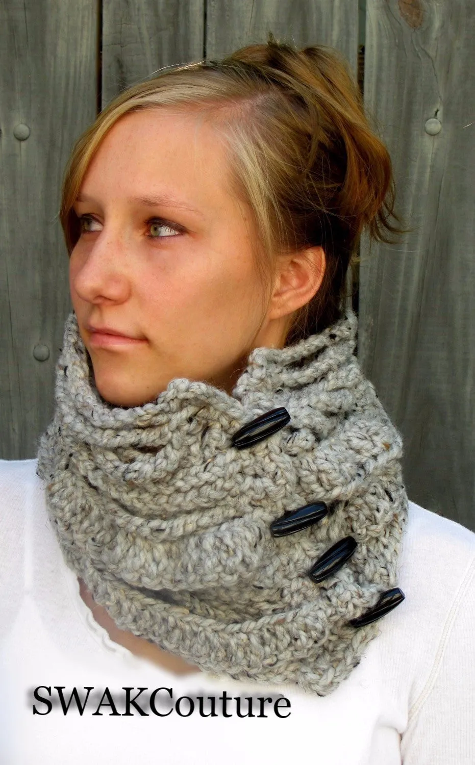 Vented Toggle Cowl Scarf