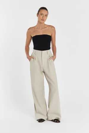 VERA BLACK KNIT BANDEAU TOP