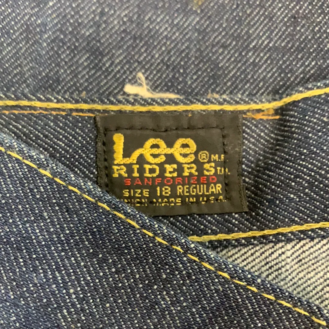 Vintage Lee Rider Denim Jeans - 32in