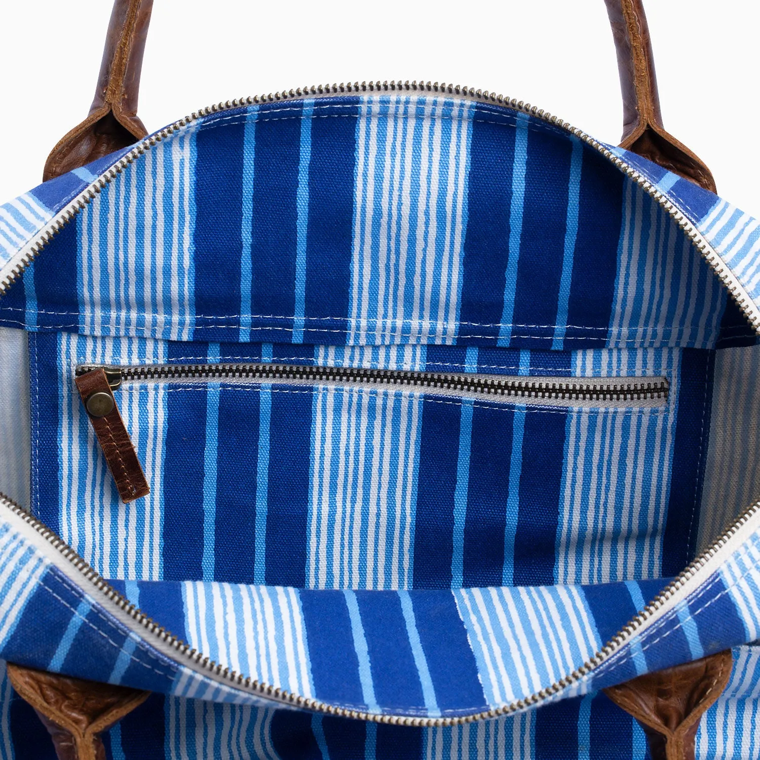 Vintage Stripe Duffle Bag