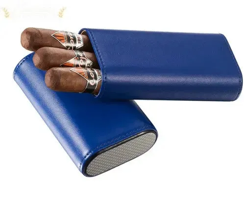 Visol Burgos Leather Travel Cigar Case