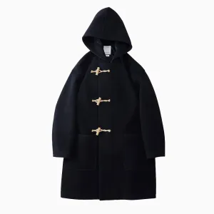 Visvim Miller Convoy Coat (Melton) Navy