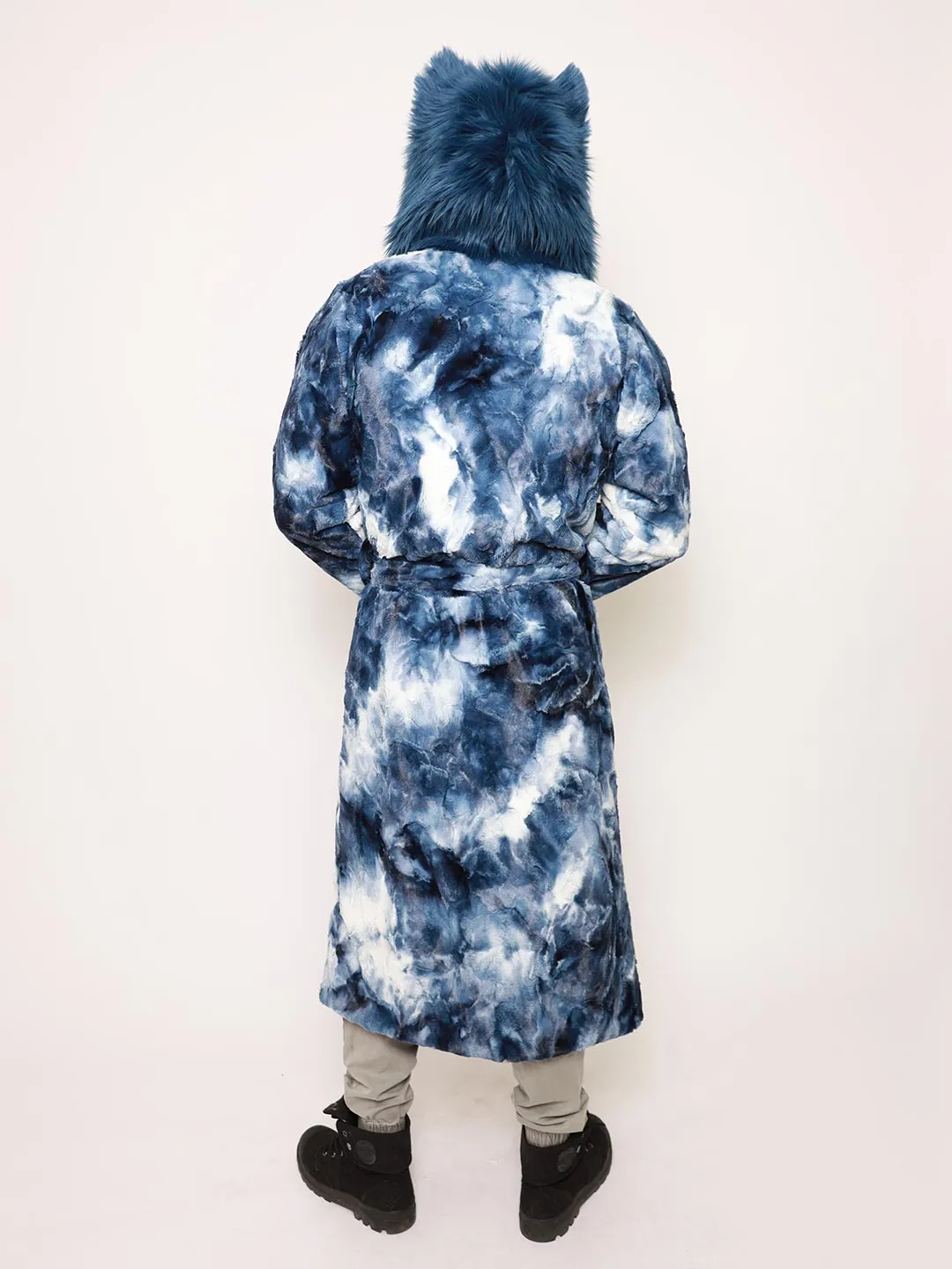 Water Wolf Classic Faux Fur Style Robe | Men's