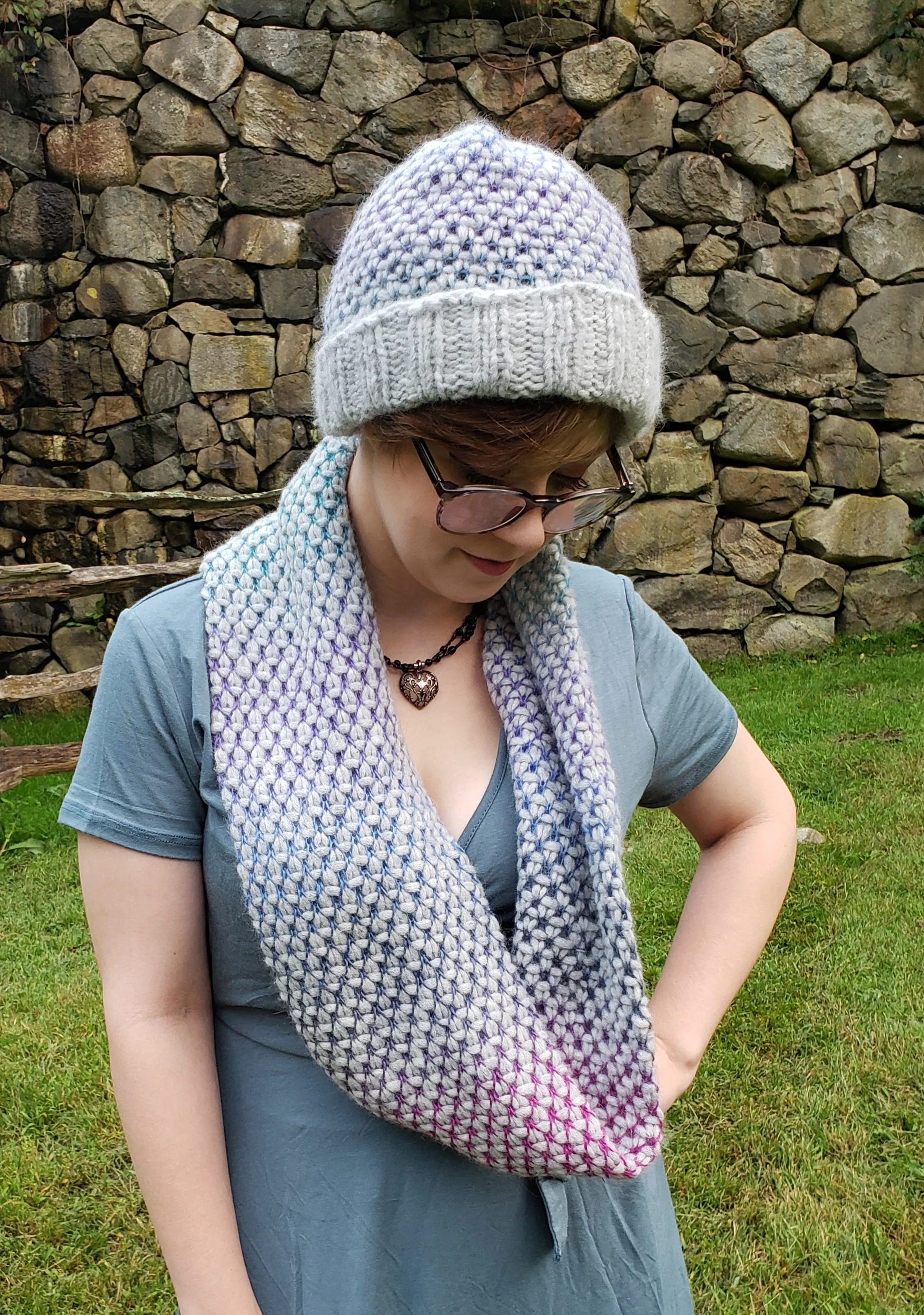 Winter's End Cowl and Hat Kit