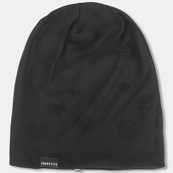 Women Lightweight Distressed Beanie Hat for Summer B405