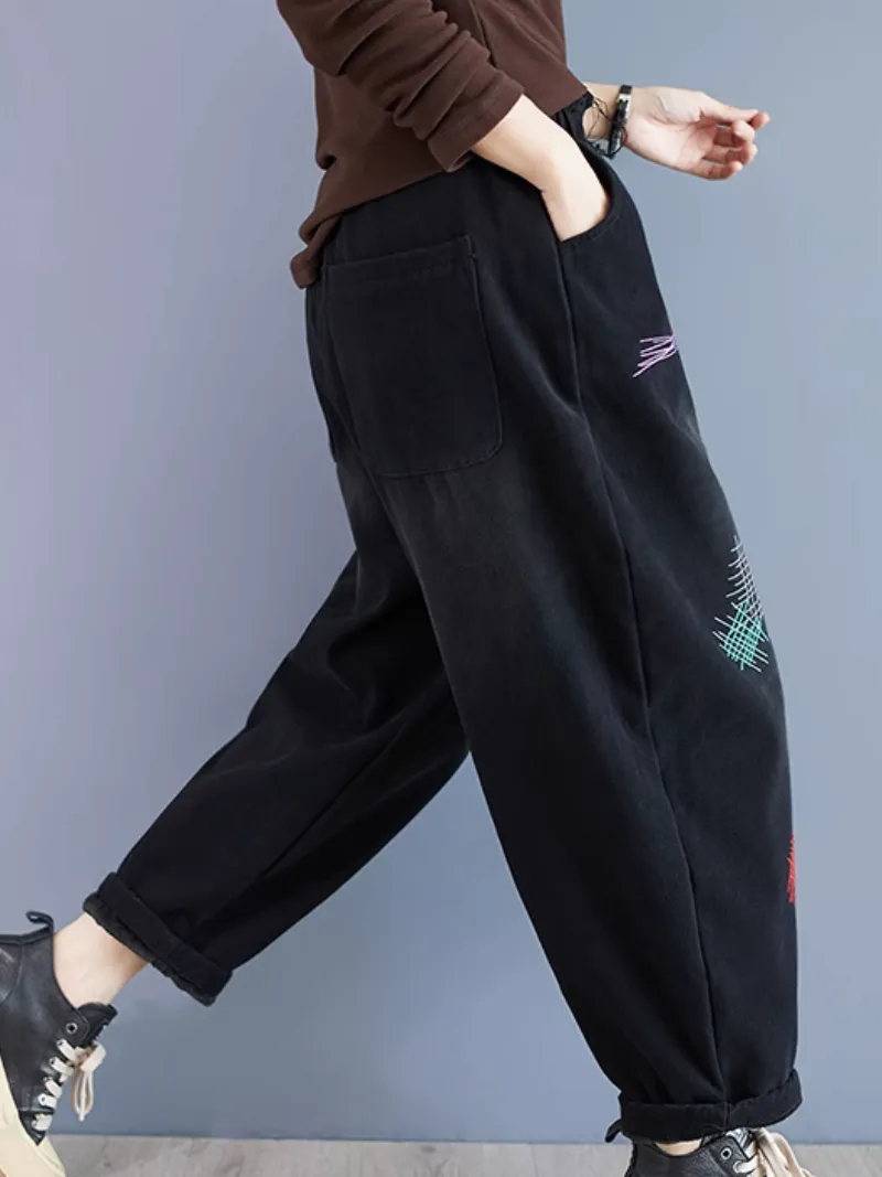 Women's Chic Embroidered for a Trendy Look Bottom