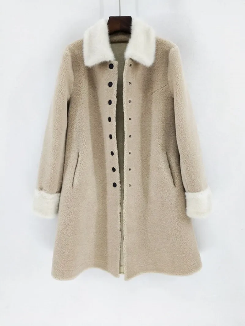 Women's Winter Slim Wool Long Coat