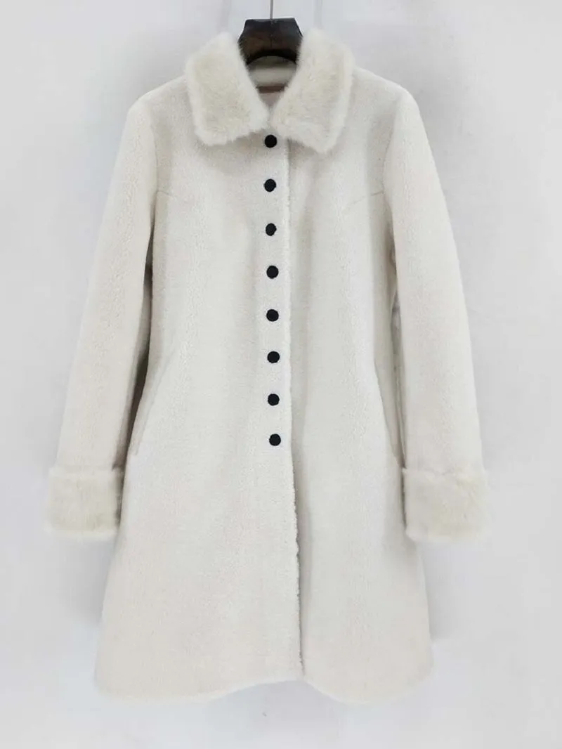 Women's Winter Slim Wool Long Coat