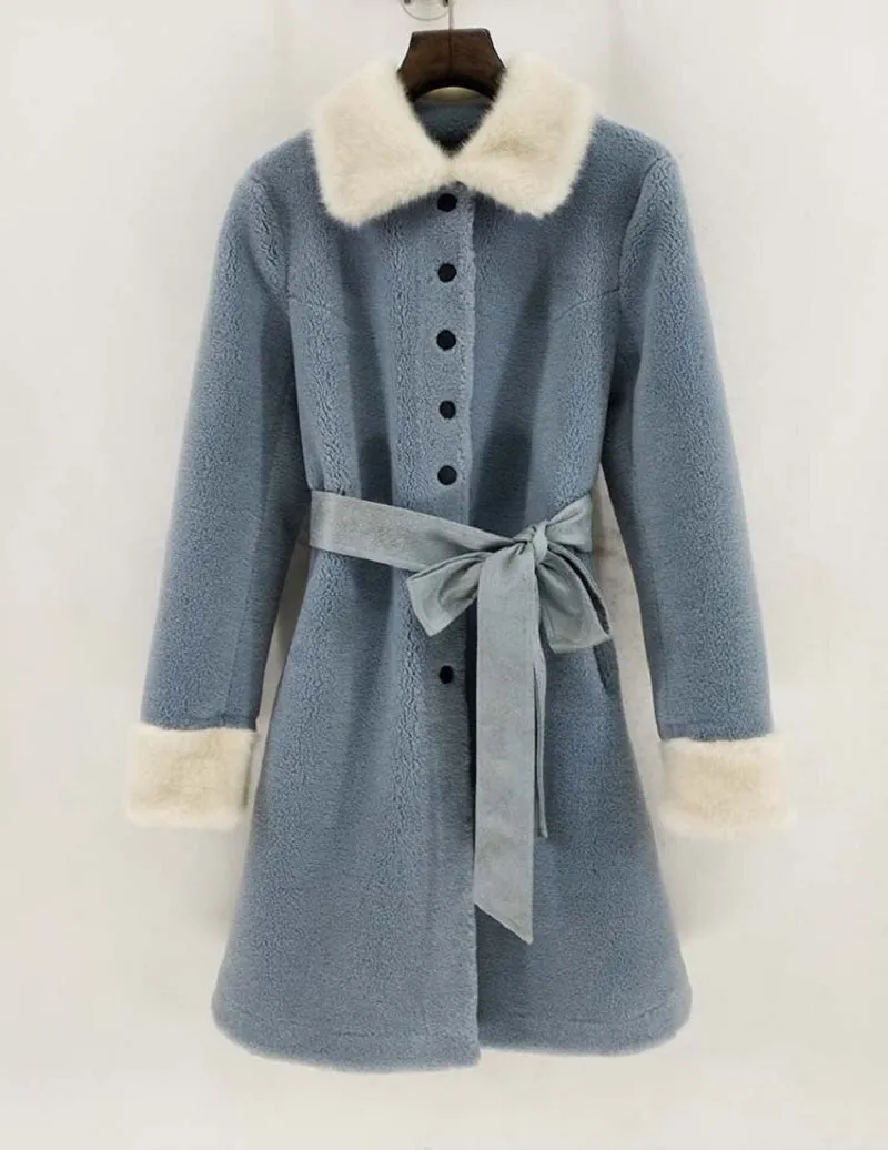 Women's Winter Slim Wool Long Coat